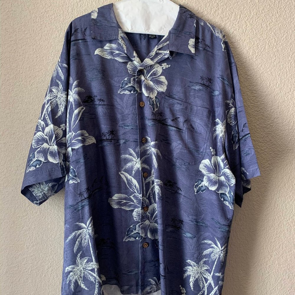Tommy Bahama 100% Silk Floral Men's Shirt